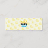 レーンのフォトダック スキニー名刺 (裏面)