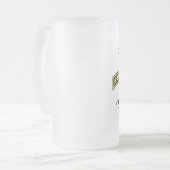 レーンジャーのベトナムによって曇らされるマグ フロストグラスビールジョッキ (正面左)