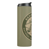 レーンジャーのリック|のレーンジャーのリックのカーキ色のロゴ タンブラー (回転左)