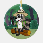 レーンジャーのリック|のレーンジャーのリックのモデル セラミックオーナメント (裏面)