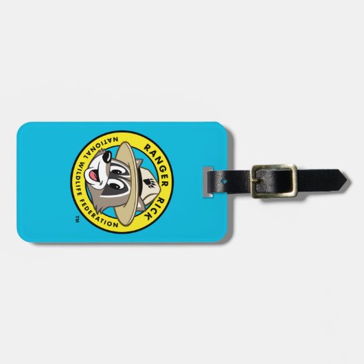 レーンジャーのリック|のレーンジャーのリックのロゴ ラゲッジタグ (正面横)