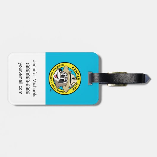 レーンジャーのリック|のレーンジャーのリックのロゴ ラゲッジタグ (裏面横)