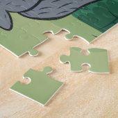 レーンジャーのリック|の灰色にリスの振ること ジグソーパズル (側面)