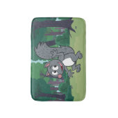 レーンジャーのリック|の灰色にリスの振ること バスマット (正面縦)