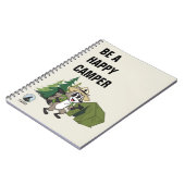 レーンジャーのリック|の素晴らしいアメリカのCampout -テント ノートブック (左側)