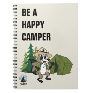 レーンジャーのリック|の素晴らしいアメリカのCampout -テント ノートブック