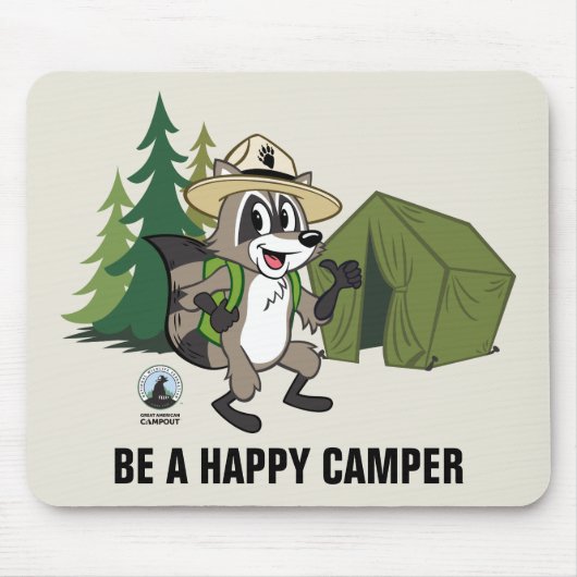 レーンジャーのリック|の素晴らしいアメリカのCampout -テント マウスパッド (正面)
