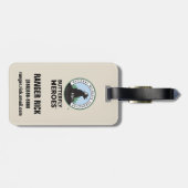 レーンジャーのリック|の蝶英雄-蝶印 ラゲッジタグ (裏面横)