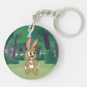 レーンジャーのリック| Beckyのノウサギ キーホルダー (裏面)