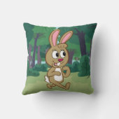 レーンジャーのリック| Beckyのノウサギ クッション (裏面)