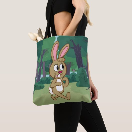 レーンジャーのリック| Beckyのノウサギ トートバッグ (クローズアップ)