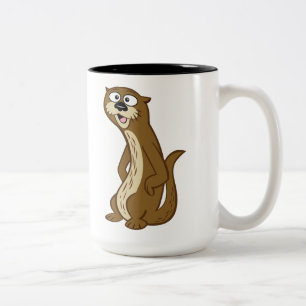レーンジャーのリック Reggieのカワウソ ツートーンマグカップ