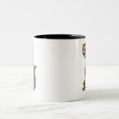 レーンジャーのリック| Reggieのカワウソ ツートーンマグカップ (中央)