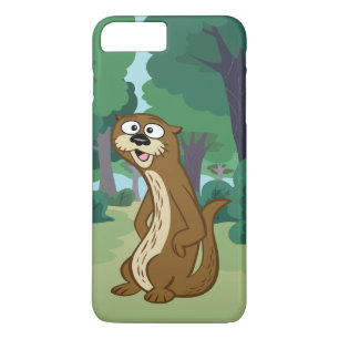 レーンジャーのリック Reggieのカワウソ iPhone 8 Plus/7 Plusケース