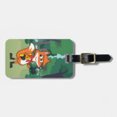 レーンジャーのリック| Scarlettのキツネの振ること ラゲッジタグ (正面横)