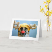 レーンジャーの挨拶状(中ブランク) カード (黄色い花)