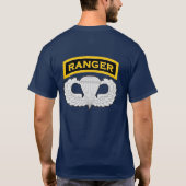 レーンジャータブおよびジャンプの翼のワイシャツ Tシャツ (裏面)