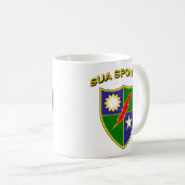レーンジャー-第2 Bn.、第75歩兵連隊1 コーヒーマグカップ (正面右)