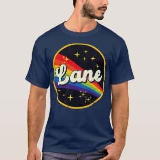 レーンレインボーイン宇宙ヴィンテージGrungeStyle Tシャツ