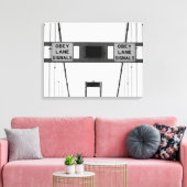 レーン信号に従うトリプチチ キャンバスプリント (インサイチュ (リビング))