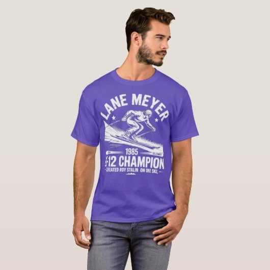 レーン・マイヤー小中高チャンピオン Tシャツ (正面フル)