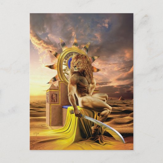 レーヴェポストカルテ ポストカード (正面)