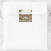 レ中国のノワールが設立したパリの風呂 スクエアシール (バッグ)
