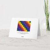 レ市松模様にインボ サンキューカード (裏面)