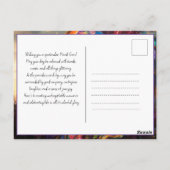 💚💜💛レ王室のガリア：マルディグラスバガランザ ポストカード (裏面)