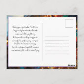 💚💜💛レ王室のガリア:マルディグラスバガランザ ポストカード (裏面)