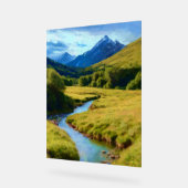 レ生まれテの義務 アクリルサイン (傾斜)