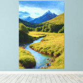 レ生まれテの義務 キャンバスプリント (インサイチュ (ウッドフロア))