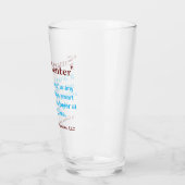 レ頭が切れるンター – デザイン2ガラス タンブラーグラス (左)