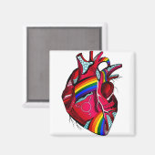 レ食べスLGBTのおもしろい黒猫 マグネット (正面/裏面)