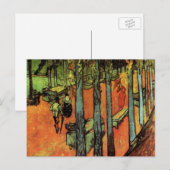 レ・アリスカンプス紅葉ズバイビンセント・ヴァン・ゴッホ ポストカード (正面/裏面)