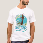 レ・ジェ フランス スキーロゴ Tシャツ (正面)