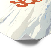 レ・ディアブレレ雪山スキーツアーのポスター ポスター (角)