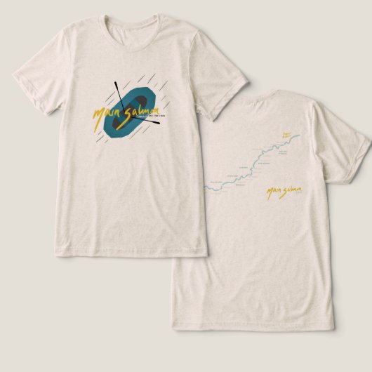 レ トライブレンドTシャツ (デザイン正面&裏面)