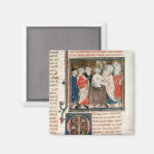 レimsの聖レミギウス司教 マグネット (正面/裏面)