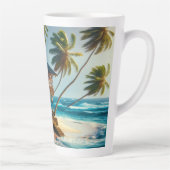 ロかわいらしグキャビンビーチハウス カフェラテマグ (右)