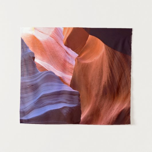 ロアアンテロープキャニオン南西の写真 タペストリー (正面(横))
