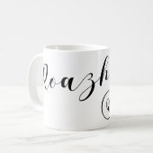 ロアション、レンヌ国旗、ハート、ブレトン コーヒーマグカップ (正面左)