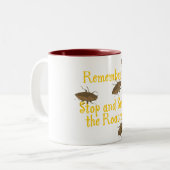 ロアストップシュLg Gfxの香り ツートーンマグカップ (正面左)