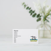 ロアズの鳥マンガ 名刺 (スタンド正面)