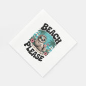 ロアタンホンジュラススロスサマー スタンダードランチョンナプキン (角)