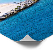 ロアタンホンジュラスビーチポスター ポスター (角)