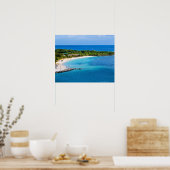 ロアタンホンジュラスビーチポスター ポスター (キッチン)