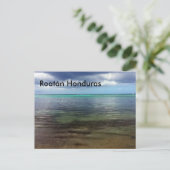 ロアタンホンジュラスビーチ ポストカード (スタンド正面)