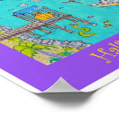 ロアタン・ハーフムーン湾 ポスター (角)