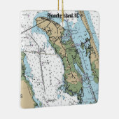 ロアノケ島NCチャート セラミックオーナメント (右)